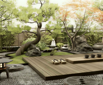 New Chinese Style Courtyard/landscape-ID:117078073
