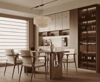 New Chinese Style Dining Room-ID:607160092