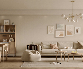Modern A Living Room-ID:828840971