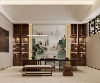 New Chinese Style Tea House-ID:771073107