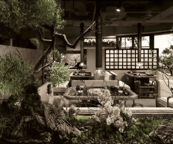 Wabi-sabi Style Barbecue Restaurant-ID:905973911