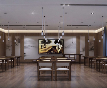 New Chinese Style School Classrooms-ID:487782004