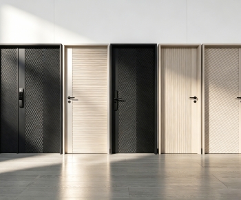 Modern Single Door-ID:562691931