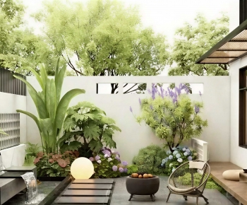 Modern Courtyard/landscape-ID:542124996
