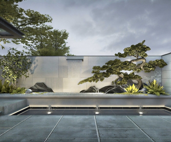 New Chinese Style Courtyard/landscape-ID:140505084