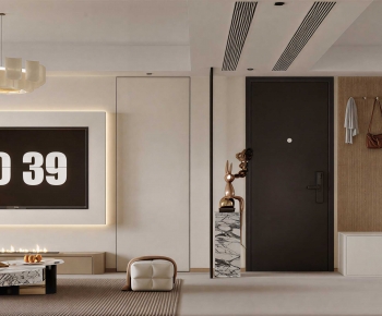 Modern A Living Room-ID:997555974