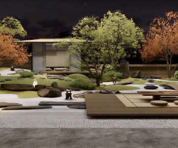 Japanese Style Courtyard/landscape-ID:427711967