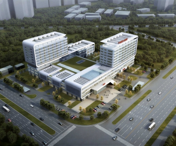 Modern Architectural Bird's-eye View Planning-ID:848781115