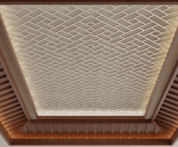 New Chinese Style Suspended Ceiling-ID:851289038