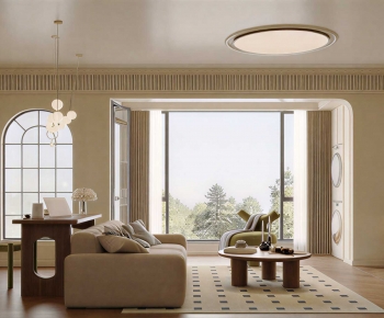 French Style A Living Room-ID:176620965