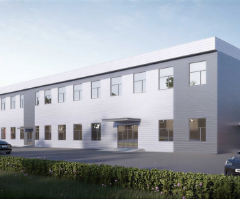 Modern Industrial Building-ID:102319731