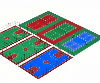 Modern Outdoor Sports Stadium-ID:661227947