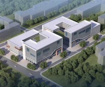 Modern Architectural Bird's-eye View Planning-ID:118357904