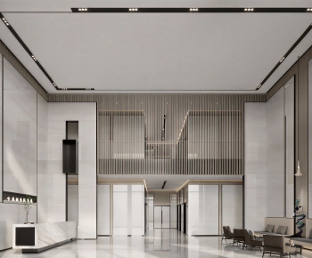 Modern Office Reception Desk-ID:480845932