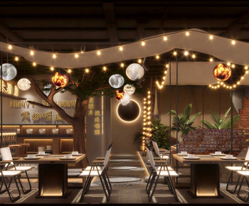 Industrial Style Restaurant-ID:391486889