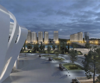 Modern Public Building-ID:992712976