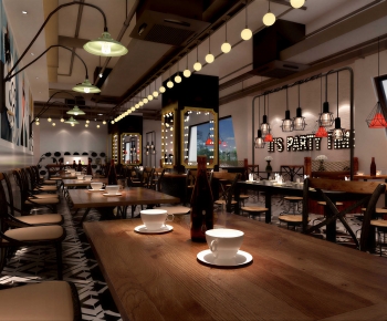 Industrial Style Restaurant-ID:714209081