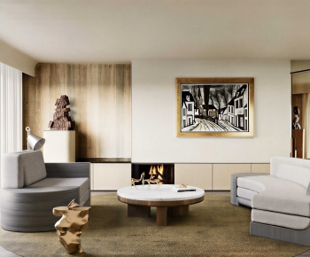 Modern A Living Room-ID:487874035