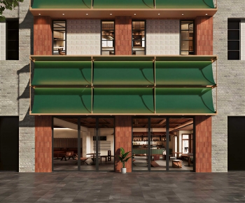 Modern Facade Element-ID:320029978