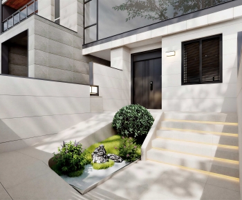 Modern Courtyard/landscape-ID:436254983