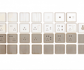 Modern Switch Socket Panel-ID:539386037