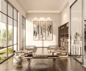 New Chinese Style Tea House-ID:602643976