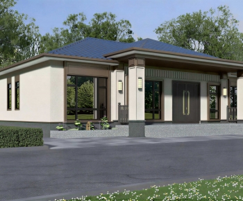 New Chinese Style Detached Villa-ID:342211962