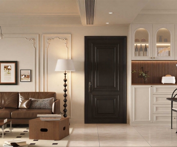 French Style A Living Room-ID:340912106