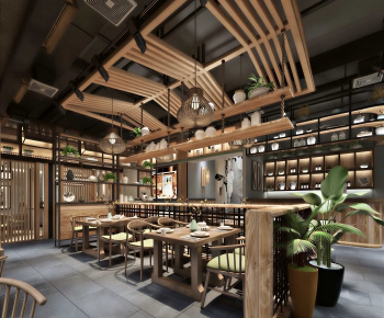 Industrial Style Restaurant-ID:989653117