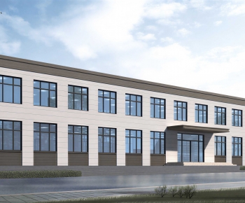 Modern Building Appearance-ID:213799955
