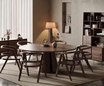 Modern Dining Table And Chairs-ID:102651147
