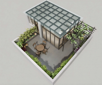 Modern Courtyard/landscape-ID:108280902