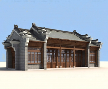 Chinese Style Ancient Architectural Buildings-ID:782165058