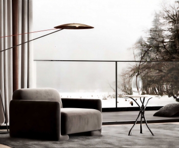 Modern Single Sofa-ID:205137973