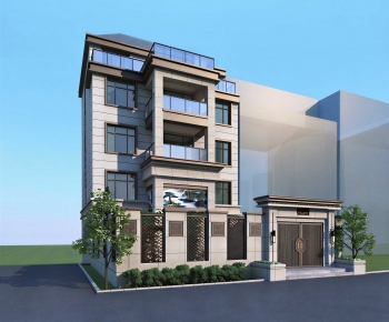 New Chinese Style Detached Villa-ID:596520906