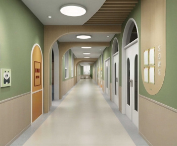 Modern Children's Kindergarten-ID:490163095