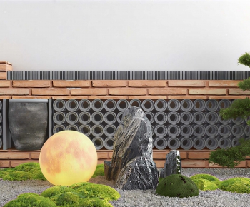 Japanese Style Courtyard/landscape-ID:175394063
