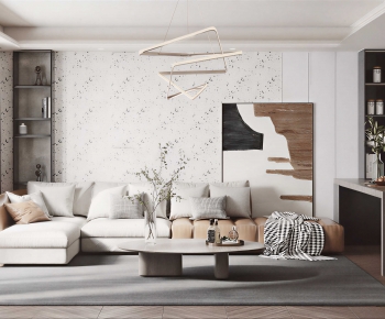 Modern A Living Room-ID:157438045