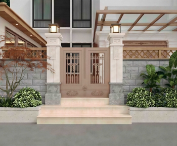 New Chinese Style Gate-ID:445023068
