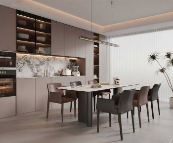 Modern Dining Room-ID:497966055