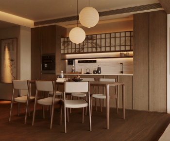 New Chinese Style Dining Room-ID:855380067