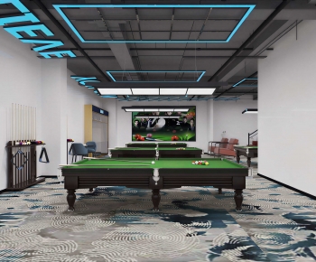 Modern Billiard Room-ID:297218083