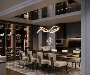 Modern Dining Room-ID:176671982