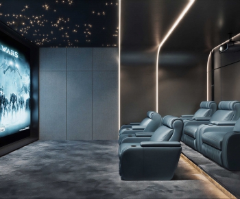 Modern Audiovisual Room-ID:943593981