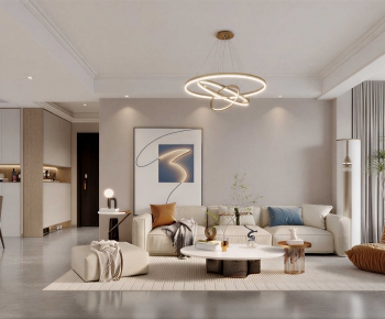 Modern A Living Room-ID:994709012