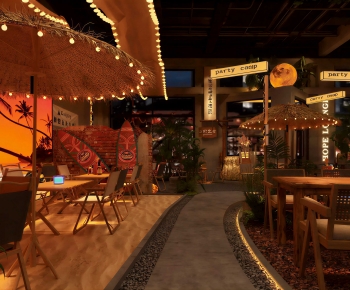 Industrial Style Restaurant-ID:568141941