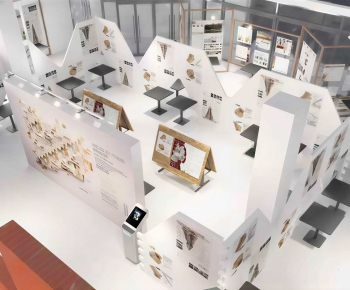 Modern Exhibition Hall-ID:836819896