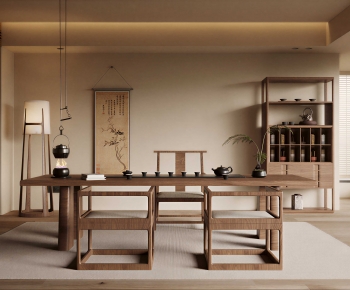 New Chinese Style Tea House-ID:714171891