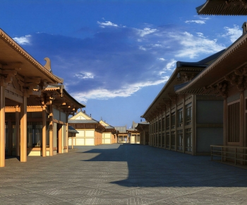 Chinese Style Building Appearance-ID:266544104