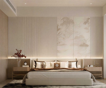 New Chinese Style Bedroom-ID:606548076